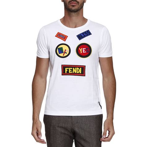 fendi t shirt heren|fendi t shirts men's sale.